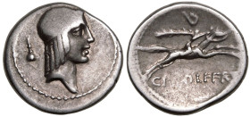 C. Calpurnius L. f. Frugi AR Denarius