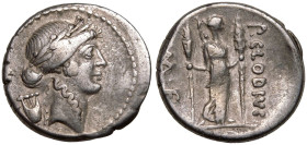 P. Clodius M. f. Turrinus AR Denarius
