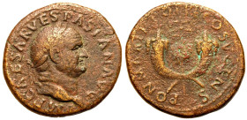 Vespasian Æ Dupondius