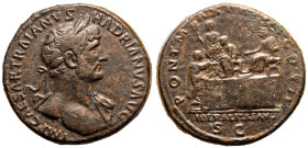 Hadrian Æ Sestertius