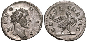 Divus Antoninus Pius AR Antoninianus