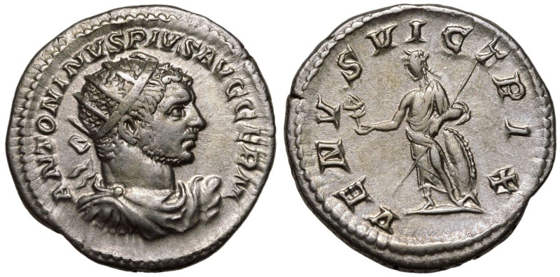 ROMAN EMPIRE. Caracalla. 
Silver Antoninianus, AD 213-217. Rome. 
Obv: ANTONIN...