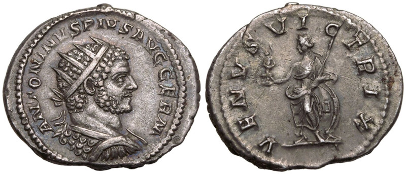 ROMAN EMPIRE. Caracalla. 
Silver Antoninianus, AD 213-217. Rome. 
Obv: ANTONIN...