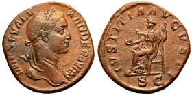 Severus Alexander Æ Sestertius