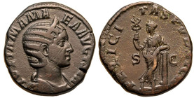 Julia Mamaea (mother of Severus Alexander) Æ Sestertius