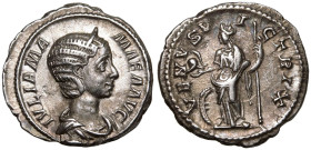 Julia Mamaea (mother of Severus Alexander) AR Denarius