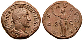 Maximinus I Æ Sestertius