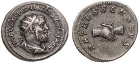 Pupienus AR Antoninianus