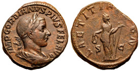 Gordian III Æ Sestertius