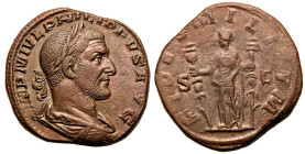 Philip I Æ Sestertius