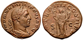 Philip I Æ Sestertius