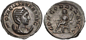 Otacilia Severa (wife of Philip I) AR Antoninianus