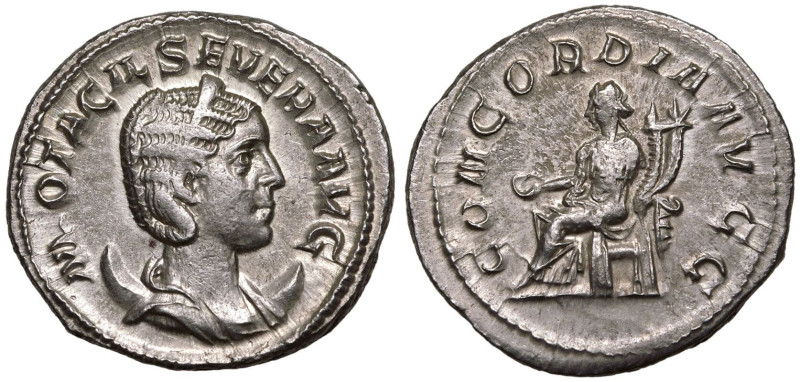 ROMAN EMPIRE. Otacilia Severa (wife of Philip I). 
Silver Antoninianus, AD 246-...