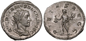 Herennius Etruscus (Caesar) AR Antoninianus