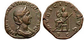 Herennia Etruscilla (wife of Trajan Decius) Æ Sestertius