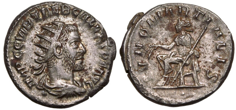 ROMAN EMPIRE. Trebonianus Gallus. 
Silver Antoninianus, AD 251-253. Antioch. 
...