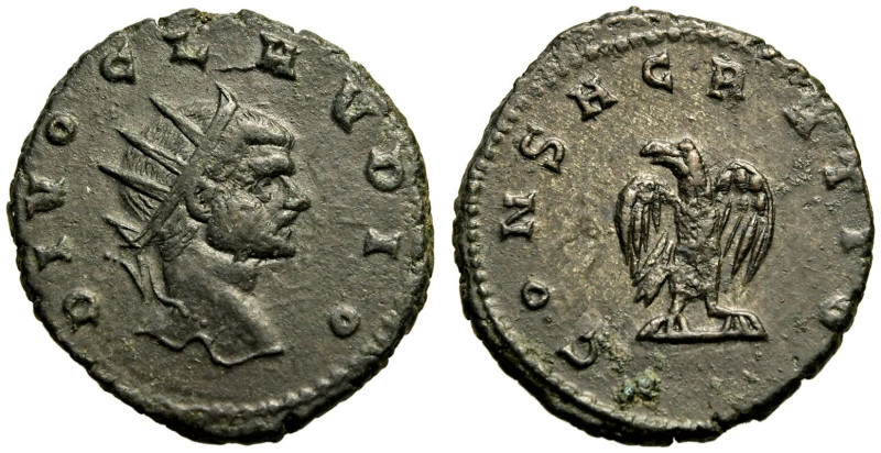 ROMAN EMPIRE. Claudius II 'Gothicus'. 
Billon Antoninianus, AD 270-271. Rome. ...