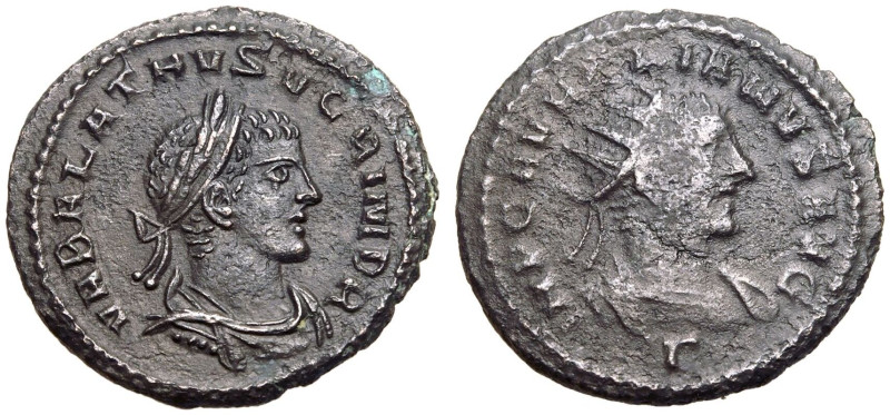 ROMAN EMPIRE. Aurelian and Vabalathus. 
Billon Antoninianus, AD 270-275. Antioc...