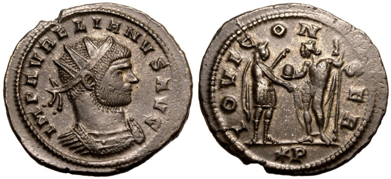 ROMAN EMPIRE. Aurelian. 
Billon Antoninianus, AD 271-272. Siscia. 
Obv: IMP AV...