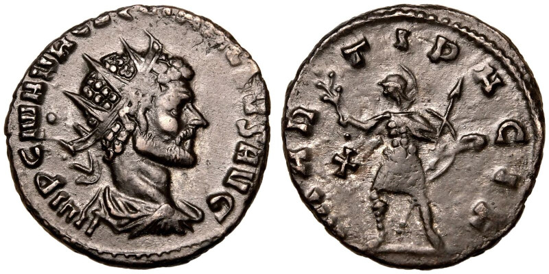 ROMAN EMPIRE. Quintillus. 
Billon Antoninianus, AD 270. Rome. 
Obv: IMP C M AV...