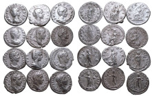 Various Emperors/Empresses AR 12 x Denarii