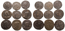 Various Emperors BI 9 x Nummi