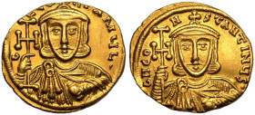 Constantine V 'Copronymus' AV Solidus
