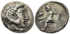 Celtic, Eastern Europe, Imitations of Alexander III of Macedon. 3rd-2nd centuries BC. AR Tetradrachm (26mm, 14.20g). Head of Herakles r., wearing lion...