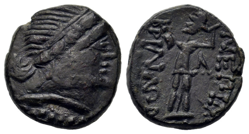 Celtic, Eastern Europe, Imitations of of Mesembria, Thrace c. 2nd century BC. Æ ...