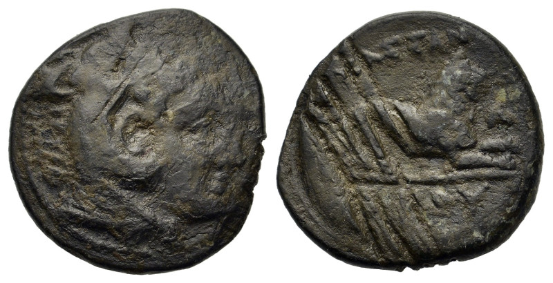 Kings of Macedon. Kassander (Regent, 317-305 BC). Æ Half Unit (18,4mm, 4.3g). Pe...
