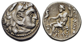 Kings of Macedon, Antigonos I Monophthalmos (Strategos of Asia, 320-306/5 BC, or king, 306/5-301 BC). AR Drachm (16.4mm, 4.40g). In the name and types...