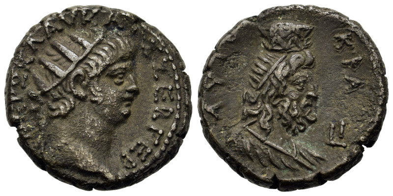 Nero (54-68). Egypt, Alexandria. BI Tetradrachm (25.3mm, 13.20g), year 10 (AD 63...