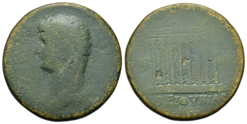 Hadrian (117-138). Bithynia, Koinon of Bithynia. Æ (34mm, 23g). Laureate head r....