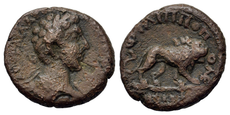 Commodus (177-192). Thrace, Philippopolis. Æ (18,5mm, 3.6g). Laureate, draped an...