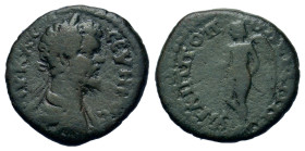 Septimius Severus (193-211). Thrace, Philippopolis. Laureate head r. R/ Thanatos, winged, standing left, holding torch. Mionnet Supp. II, 1546; Chaix ...