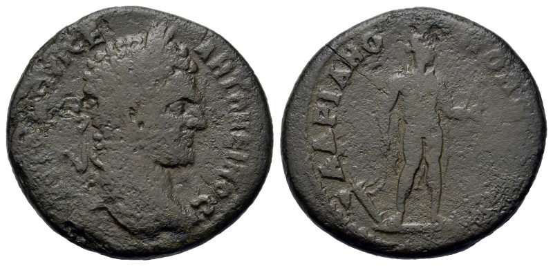 Caracalla (198-217). Thrace, Hadrianopolis. Æ (27,4mm, 10.7g). Laureate head r. ...