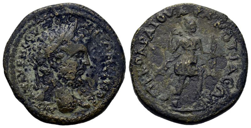 Caracalla (198-217). Phrygia, Cotiaeum. Æ (27.2mm, 9.70g). Laureate head r. R/ A...