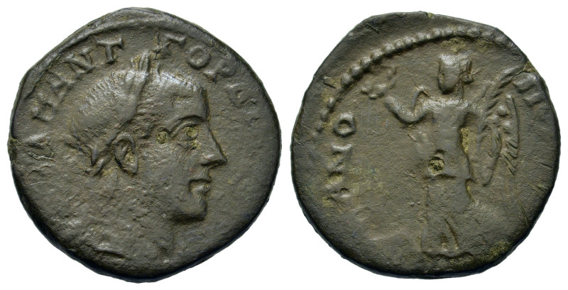Gordian III (238-244). Thrace, Hadrianopolis. Æ (24mm, 8.2g). Laureate, draped, ...