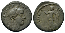 Gordian III (238-244). Thrace, Hadrianopolis. Æ (24mm, 8.2g). Laureate, draped, and cuirassed bust r. R/ Nike standing left, holding wreath and palm. ...