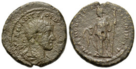 Gordian III (238-244). Moesia Inferior, Nicopolis ad Istrum. Æ (27,7mm, 12g). Sabinius Modestus, legatus consularis. Laureate, draped and cuirassed bu...