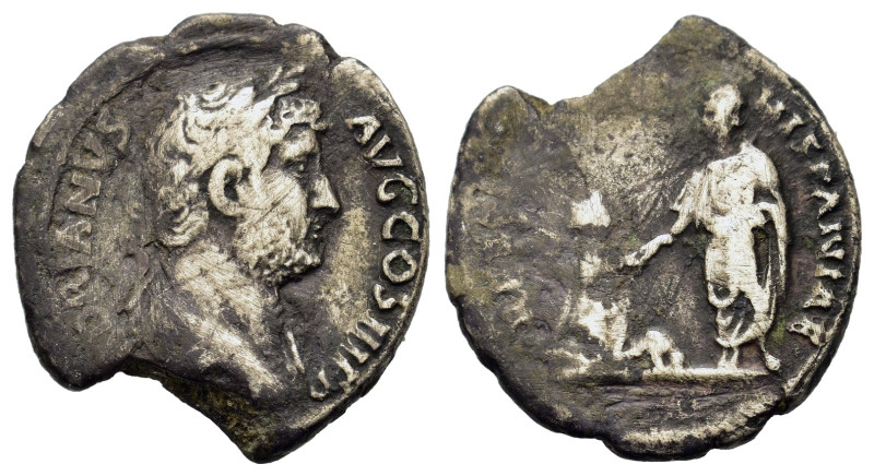 Hadrian (117-138). AR Denarius (17,4mm, 2.7g). “Restitutor” series. Rome mint. L...