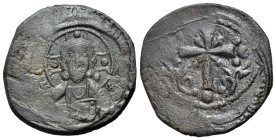 Anonymous. Time of Nicephorus III (1078-1081). Æ 40 Nummi (27mm, 6.11g, 6h). Constantinople. Bust of Christ Pantokrator facing, raising hand in benedi...