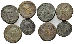 Lot of 4 Roman Provincial Æ coins, to be catalog. Lot sold as is, no return.