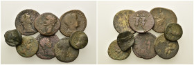 Lot of 8 Roman Imperial Æ coins, to be catalog. Lot sold as is, no return.