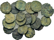 Lot of 20 Roman Imperial Æ coins, to be catalog. Lot sold as is, no return.