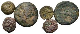 Lot of 3 Ancient Æ coins, to be catalog. Lot sold as is, no return.