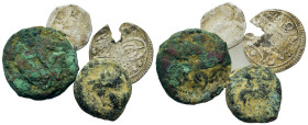 Lot of 4 Ancient coins, to be catalog. Lot sold as is, no return.