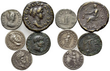 Lot of 5 Modern and Fantasy Replica Æ and AR coins, to be catalog. Lot sold as is, no return.