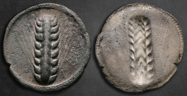 Lucania. Metapontion circa 540-510 BC. Stater AR