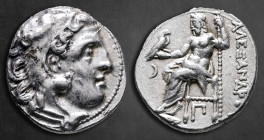 Kings of Macedon. Kolophon. Alexander III "the Great" 336-323 BC. Drachm AR